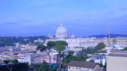 Vista della Basilica Vaticana dal North American College  / Alan Holdren / Catholic News Agency