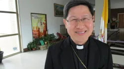 Cardinal Luis Antonio Tagle al Collegio Filippino, Novembre 2012 / Catholic News Agency