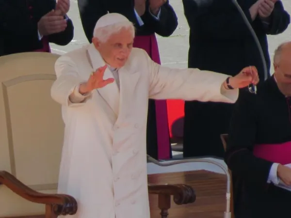 Papa Benedetto XVI | Stephen Driscoll/ CNA