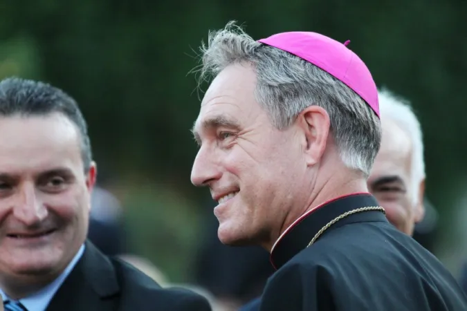 L'arcivescovo Georg Gaenswein, Prefetto della Casa Pontificia | Joaquin Peiro Perez / ACI Group