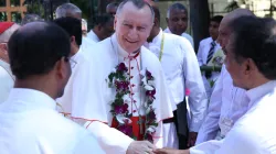 Il Cardinale Parolin durante il viaggio in Sri Lanka del 2015 / Alan Holdren / CNA