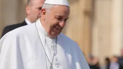 Papa Francesco, Udienza Generale, Piazza San Pietro, Città del Vaticano, 11 marzo 2015 / Bohumil Petrik / Catholic News Agency