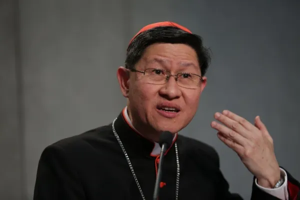 Cardinal Luis Antonio Tagle, arcivescovo di Manila e presidente di Caritas Internationalis / Daniel Ibanez / ACI Group