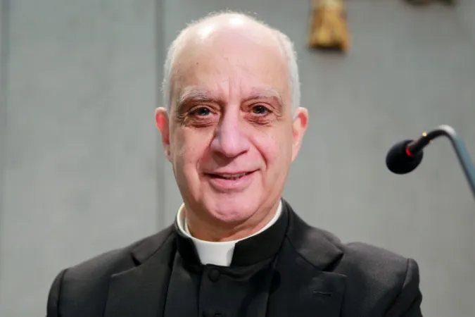Arcivescovo Rino Fisichella | L'arcivescovo Rino Fisichella, presidente del Pontificio Consiglio per la Promozione della Nuova Evangelizzazione  | Daniel Ibanez / ACI Group