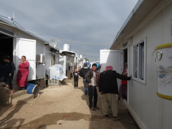 Un campo rifugiati ad Erbil, Iraq  | Elise Harris / CNA 