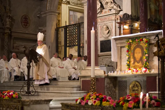 Una celebrazione del cardinale titolare Osoro Sierra  |  | Daniel Ibanez/ Aci Group