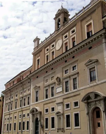 La facciata oggi del Collegio Romano  |  | Wikipedia 