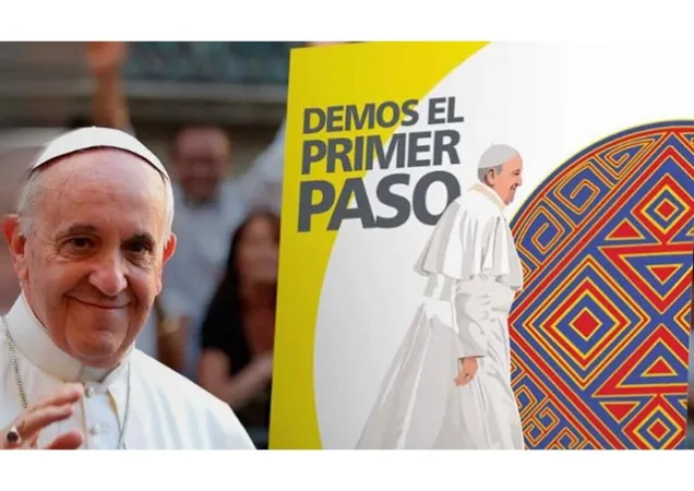 Logo del viaggio del Papa in Colombia | El Papa en Colombia