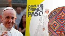 Logo del viaggio del Papa in Colombia / El Papa en Colombia