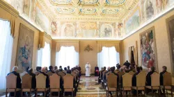 Papa Francesco in una udienza in Sala del Concistoro / L'Osservatore Romano / ACI Group