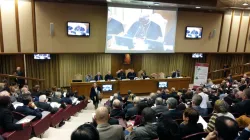 Un momento della conferenza "Affrontare le disparità globali in materia di salute", organizzata dal Dicastero per il Servizio allo Sviluppo Umano Integrale, che si tiene in Vaticano dal 16 al 18 novembre 2017 / Vatican IHD