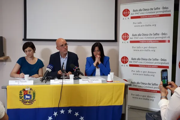La conferenza stampa di ACS Italia e l'associazione Venezuela Piccola Venezia, 31 maggio 2018 / ACS Italia