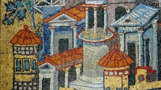 La forma del mosaico, i calchi dei mosaici paleocristiani di Santa Maria Maggiore