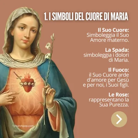 I simboli legati al Cuore Immacolato di Maria |  | Church Pop