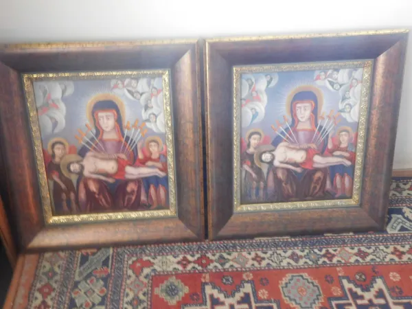 Icone della Vergine delle Sette Piaghe, Cattedrale Apostolica di Gyumri | Andrea Gagliarducci / ACI Stampa
