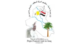 Logo del viaggio di Papa Francesco in Iraq / Saint-Adday