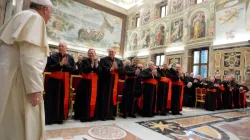 Papa Francesco, udienza in Sala Clementina, gennaio 2014 / © CPP / L'Osservatore Romano