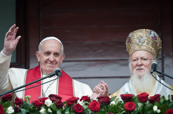 Papa Francesco e Bartolomeo al Fanar, 30.11.2014 |  | ©ALESSIA GIULIANI/CPP