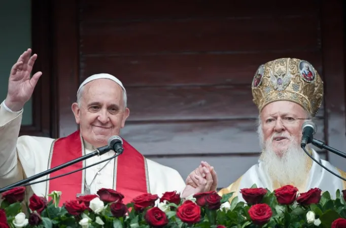 Francesco e Bartolomeo | Papa Francesco e Bartolomeo al Fanar, 30.11.2014 |  ©ALESSIA GIULIANI/CPP