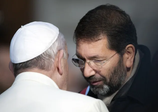 Ignazio Marino e Papa Francesco |  | ©ALESSIA GIULIANI/CPP