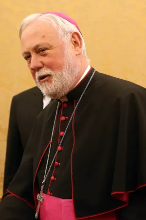 Arcivescovo Paul Richard Gallagher, Segretario per i Rapporti con gli Stati |  | Catholic Press Photo
