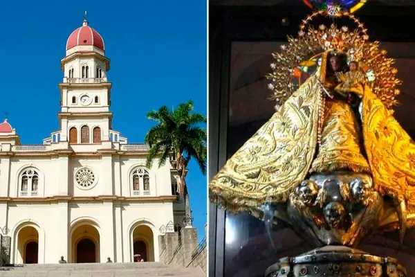 Virgen de la Caridad del Cobre nel suo santuario a Cuba.  / ACI Prensa