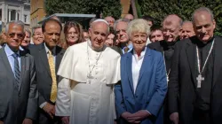 I membri della Pontificia Accademia delle Scienze Sociali con Papa Francesco  / PASS