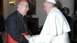 Papa Francesco incontra il Cardinal Stanislaw Rylko, presidente del Pontificio Consiglio per i Laici  / Pontificio Consiglio dei Laici