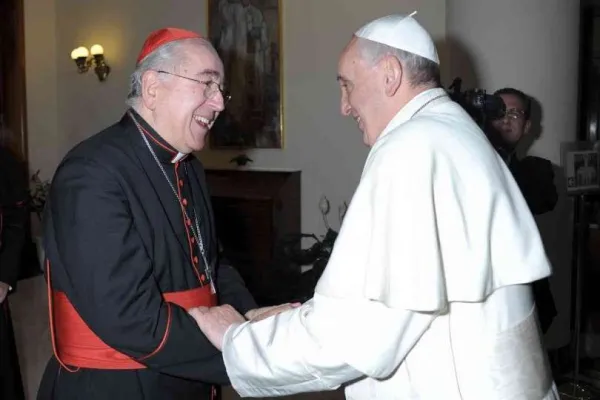 Il Cardinale Rylko in uno dei suoi incontri con Papa Francesco / Dicastero Laici, Famiglia e Vita 