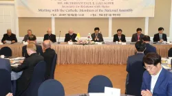 L'incontro dell'arcivescovo Gallagher con i parlamentari cattolici di Corea del Sud, Seoul / Vatican News 