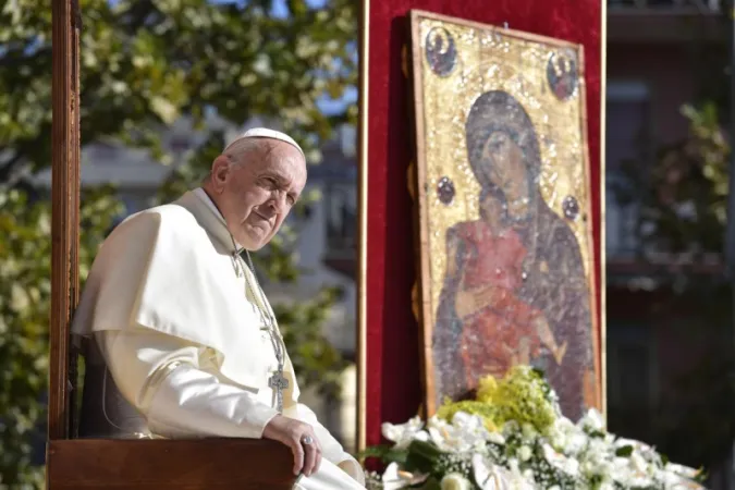 Il Papa a Piazza Armerina |  | Vatican Media / ACI Group