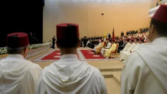 Papa Francesco e il canto della pace degli studenti islamici