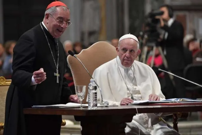 Il Cardinale De Donatis con Papa Francesco |  | Vatican Media 