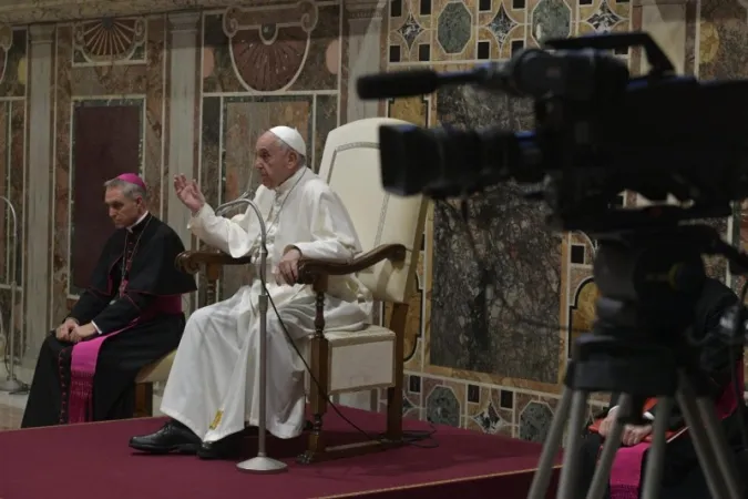Il Papa durante l'Udienza  |  | Vatican Media / ACI group