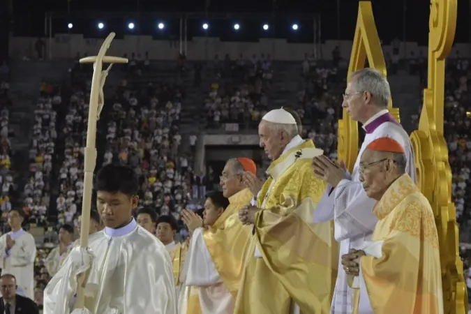 Papa Francesco celebra la messa a Bongkok |  | Vatican Media 