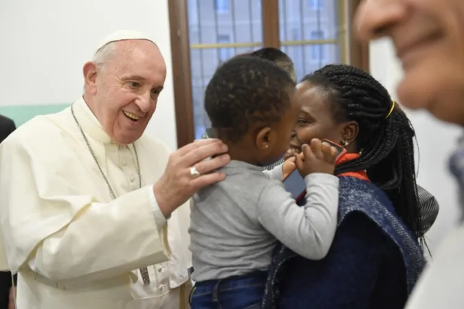 Papa Francesco alla Cittadella della Carità |  | Vatican Media / ACI Group