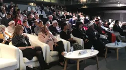 Un momento dell'incontro per comunicatori ad Abu Dhabi ad un anno dalla firma della Dichiarazione per la Fraternità Umana / Vatican News 