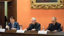 Il cardinale Parolin lo scorso 1 febbraio 2020 alla presentazione dei volumi della Civiltà Cattolica / Vatican News 