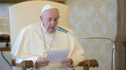 Papa Francesco durante una udienza / Vatican Media / ACI Group