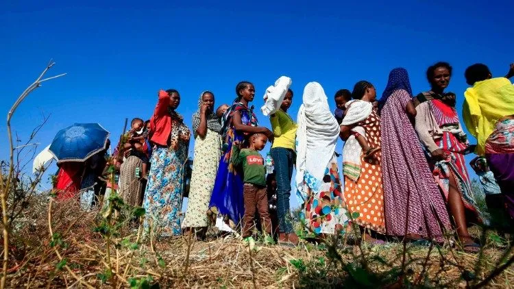 Popolazione etiopi in fuga  |  | vaticannews.va