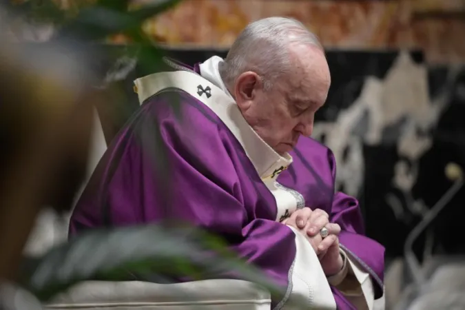 Papa Francesco alla celebrazione delle Ceneri  |  | Vatican Media 