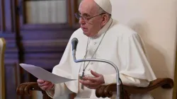 Papa Francesco durante una udienza  / Vatican Media / ACI Group