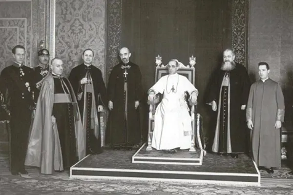 Pio XII in una immagine d'epoca / Vatican News