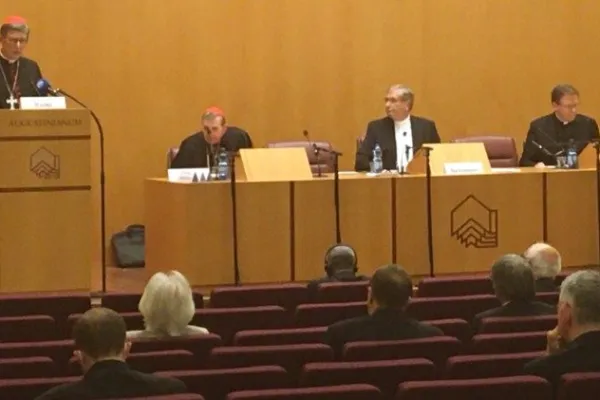 Un momento della sessione pubblica dello Schuelerkreis dello scorso anno  / Vatican News 