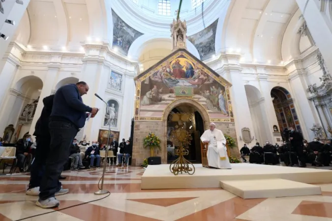 Il Papa ad Assisi  |  | Vatican Media / ACI group