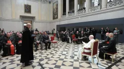 Papa Francesco nel suo incontro con il Consiglio delle Chiese in Ungheria lo scorso settembre / Vatican News 