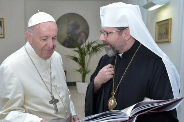 Papa Francesco e Sua Beatitudine Sviatoslav Shevchuk / Vatican Media / ACI Group