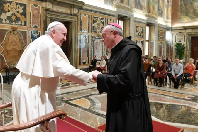Papa Francesco e Monsignor Le Gall |  | Vatican Media 