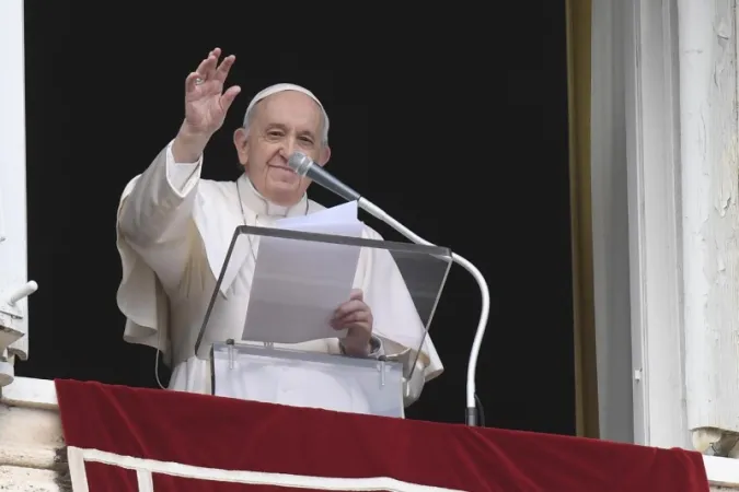 Papa Francesco, Angelus | Papa Francesco al termine di un Angelus | Vatican Media 