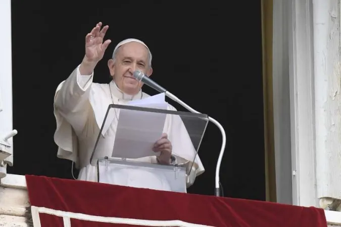 Papa Francesco, Angelus | Papa Francesco durante un Angelus | Vatican Media / ACI Group